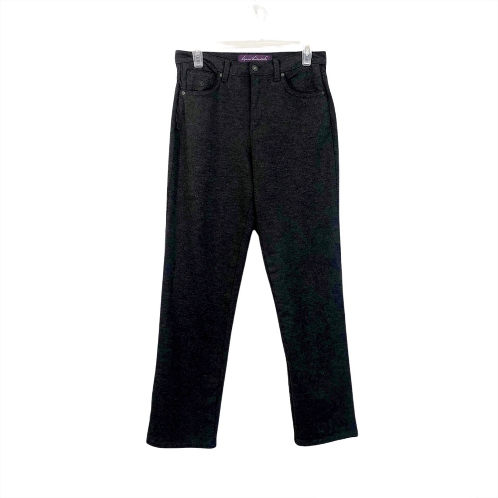 Gloria Vanderbilt Gray Patterned Pants